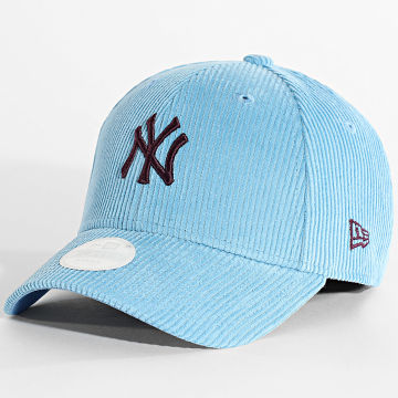 New Era - Gorra de mujer 9Forty NY Yankees 60691356 Azul claro