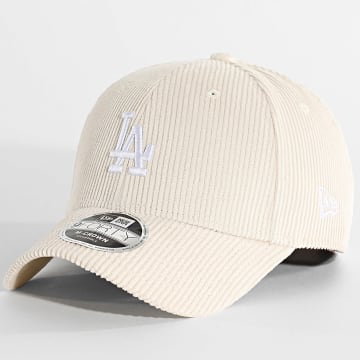 New Era - Casquette Côtelée 9Forty LA Dodgers 60691060 Beige Clair