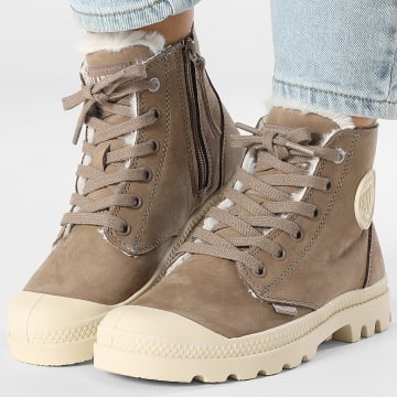 Palladium - Stivali Donna Pampa Hi Zip 95982 Marrone