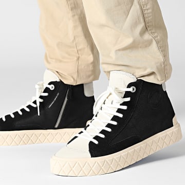 Palladium - Cestini Montantes Palla Ace Chukka 74320 Nero Marshmallow