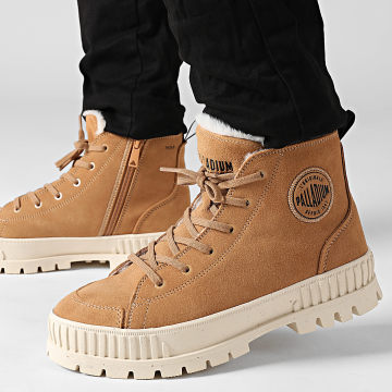 Palladium - Stivali Pallashock Zip Warm 74353 Caro Brown