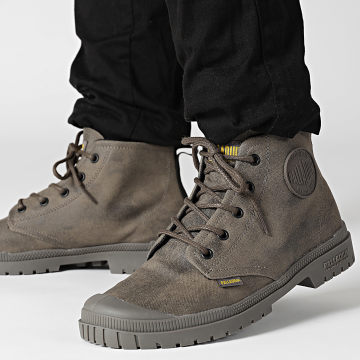 Palladium - Stivali Pampa SP20 Hi Wax 74388 Major Brown
