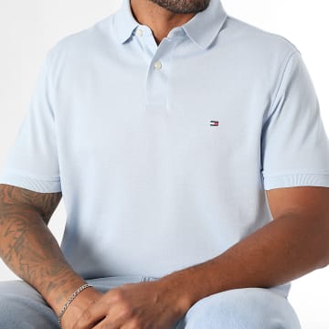 Tommy Hilfiger - Polo Manches Courtes 1985 7770 Bleu Clair