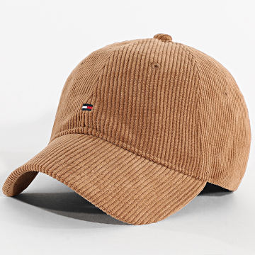 Tommy Hilfiger - Gerippte Mütze Flag 6 Panel Cord '85 3583 Camel
