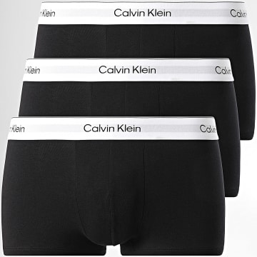 Calvin Klein - Set di 3 boxer a vita bassa 4389 nero