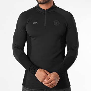 Comme Des Loups - Sweat Col Zippé Edy Noir