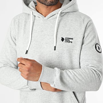 Comme Des Loups - Janeiro Kapuzenpullover Grau meliert