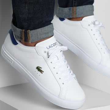 Lacoste - Scarpe da ginnastica Powercourt 225 Bianco Blu