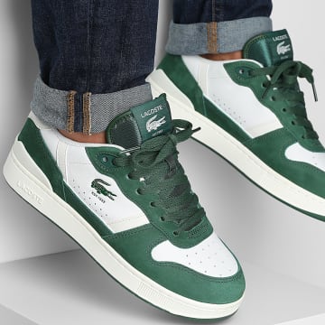 Lacoste - Set di clip a T 225 Bianco Verde Sneakers