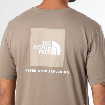 The North Face - Box Tee Shirt A87NP Taupe