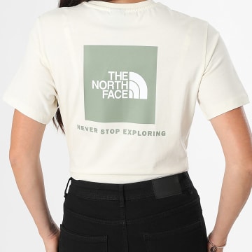 The North Face - Maglietta da donna rilassata Redbox A87NK Beige