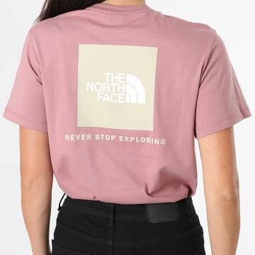 The North Face - Maglietta rilassata da donna Redbox A87NK Rosa