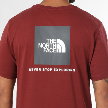 The North Face - Box Tee Shirt A87NP Bordeaux