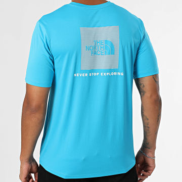 The North Face - Box Tee Shirt A895M Lichtblauw