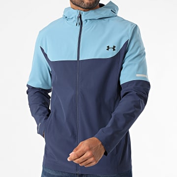 Under Armour - Veste Capuche Zippée Tech Utility 6004967 Bleu Marine Bleu Clair