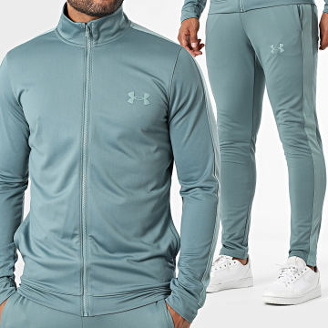Under Armour - Chándal de punto a rayas Rival 1357139 Azul claro