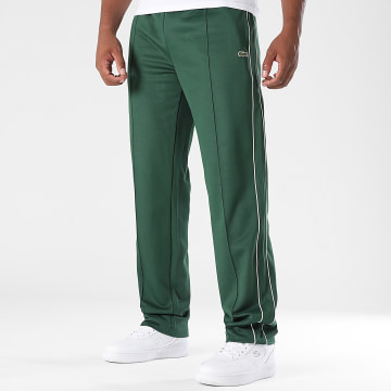 Lacoste - Pantalon Jogging Logo Brodé Crocodile Regular Fit Vert