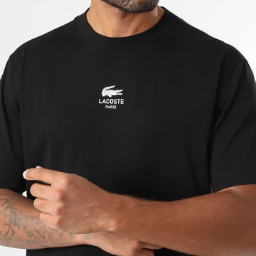 Lacoste - Tee Shirt Logo Crocodile Noir