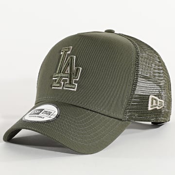New Era - Trucker Cap 9Forty Outline LA Dodgers 60691071 Khaki Groen