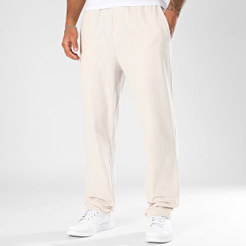 ADJ - Leinen-Effekt-Hose 041 Hellbeige