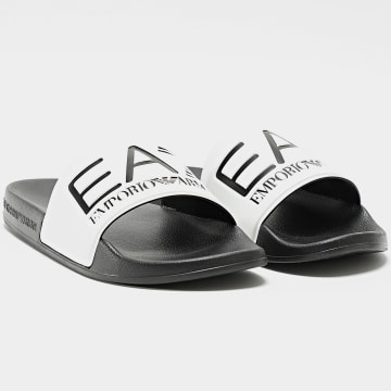 EA7 Emporio Armani - Sandalias Scarpe 7X000108-AF15118 Blanco Negro