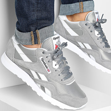 Reebok - Classic Nylon Sneakers 100009275 Pure Grey 5 Footwear White