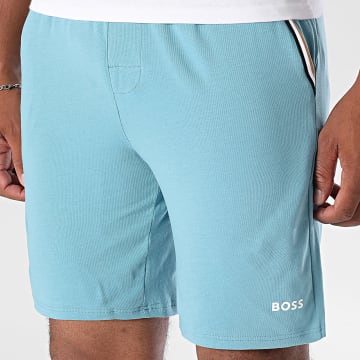 BOSS - Unique Jogging Shorts 50545942 Lichtblauw