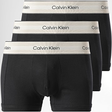 Calvin Klein - Set di 3 boxer 4446 nero