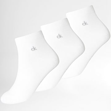 Calvin Klein - Confezione da 3 paia di calzini 4209 bianco