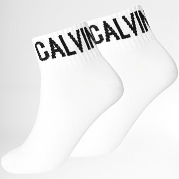 Calvin Klein - Set di 2 paia di calzini 6560 bianco