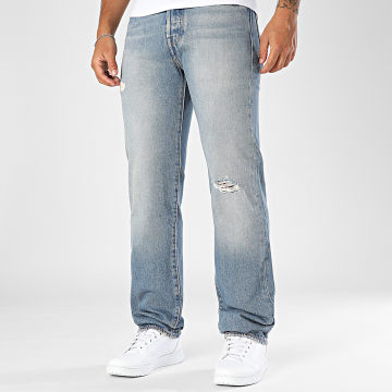 Levi's - 501® Original Jeans in denim blu dal taglio regolare