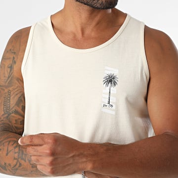 Luxury Lovers - Canotta Miami Palm Beige