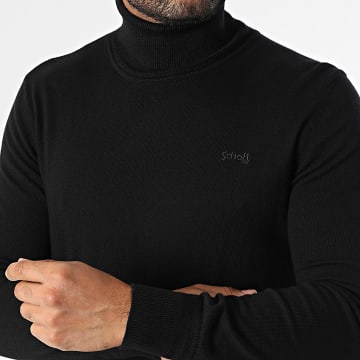 Schott NYC - Maglia dolcevita PLBEAL4 Nero