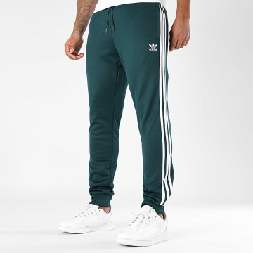 Adidas Originals - Pantalon Jogging A Bandes JY1288 Vert Bouteille