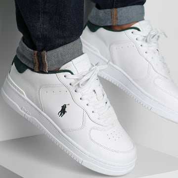 Polo Ralph Lauren - Baskets Masters Court White Green