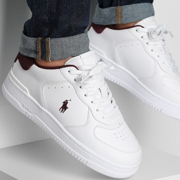 Polo Ralph Lauren - Baskets Masters Court White Wine