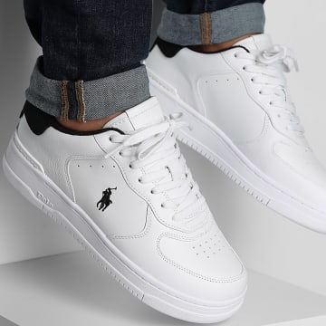 Polo Ralph Lauren - Baskets Masters Court White Black