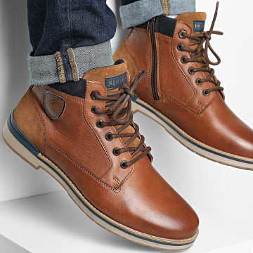 Redskins - Laarzen Accroli QL4512P cognac marine