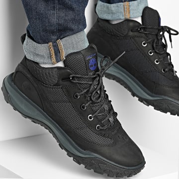 Timberland - Zapatillas Timbercush Motion 7 Mid Lace A6F7E Nubuck Negro