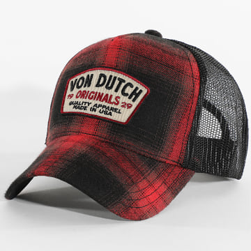 Von Dutch - Trucker Car Cap Rojo Negro