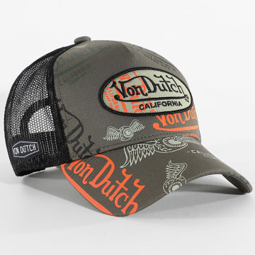 Von Dutch - Trucker Cafe Cap Khaki Green Black