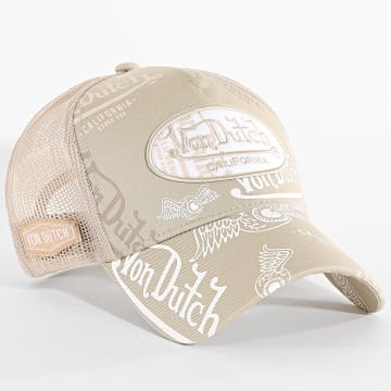 Von Dutch - Casquette Trucker Cafe Beige