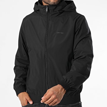 Calvin Klein - Veste Capuche Zippée 511G Noir