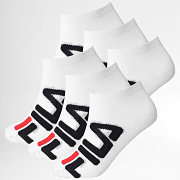 Fila - Confezione da 6 paia di calzini F9199 Bianco