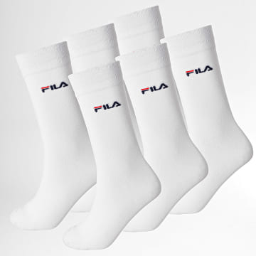 Fila - Confezione da 6 paia di calzini F9630 Bianco