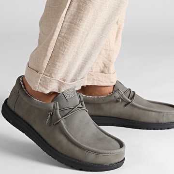 Hey Dude - Mocassini Wally Classic grigi