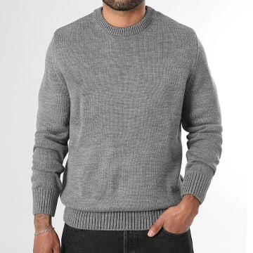 LBO - Jersey Cuello Redondo Puntos Medios 0693 Gris Medio