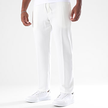 LBO - Pantalones de vestir relajados 2204 Blanco