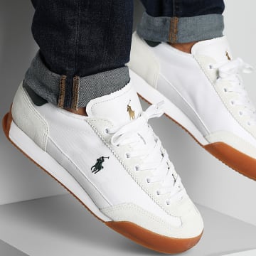 Polo Ralph Lauren - Baskets Hester White Green