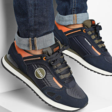 Colmar - Travis Sport Colors Navy Verde Militare Arancione Sneakers